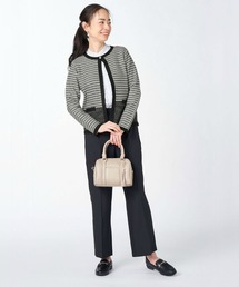 TOKYO SHIRTS | 編地切り替えニットジャケット(カーディガン/ボレロ)