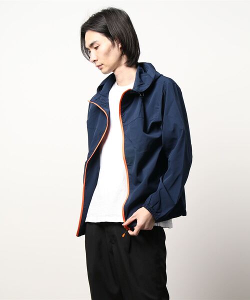 STYLEBLOCK(スタイルブロック)の「ナイロンストレッチZIPパーカー(マウンテンパーカー・メンズ・ネイビー/オリーブ/ブラック系その他/ブラック系その他2/ブラック・L/M)」の5枚目の写真