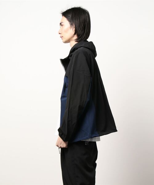 STYLEBLOCK(スタイルブロック)の「ナイロンストレッチZIPパーカー(マウンテンパーカー・メンズ・ネイビー/オリーブ/ブラック系その他/ブラック系その他2/ブラック・L/M)」の6枚目の写真