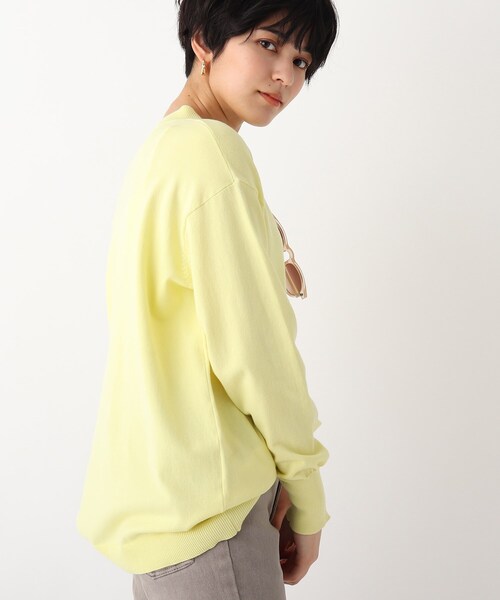 OPAQUE.CLIP（オペークドットクリップ）の「◆【エマール検証済 洗える】Vネックニットプルオーバー【エクストラファインオーガニックコットン/WEB限定カラー・サイズ】（ニット/セーター・レディース・ブルー/ブラック/ホワイト系/グリーン系その他5/ホワイト系その他3/黄緑系/ベージュ系その他2/レモンイエロー・34/36/40/42/38）」の20枚目の写真