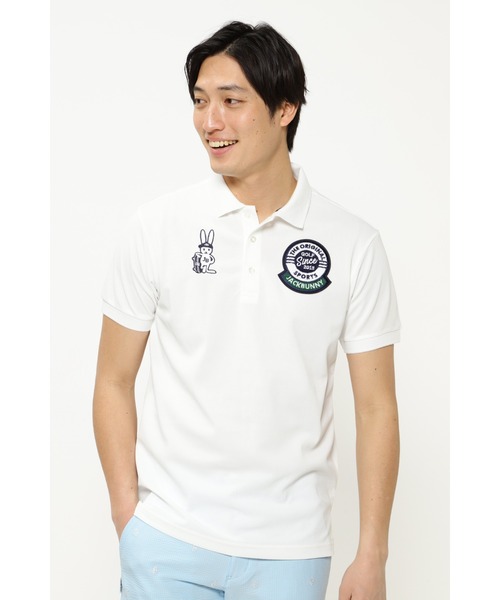 【Jack Bunny!!】ポリエステルカノコ 半袖ポロシャツ