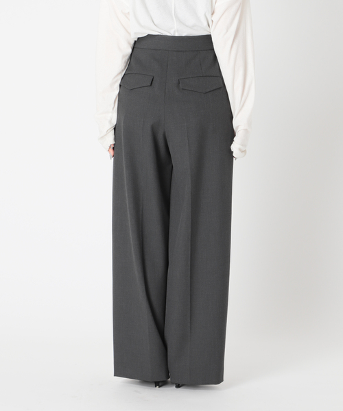journal standard L'essage(ジャーナルスタンダードレサージュ)の「CERAMICA タックパンツ◆(その他パンツ・レディース・チャコールグレー/ベージュ・36/38)」の17枚目の写真