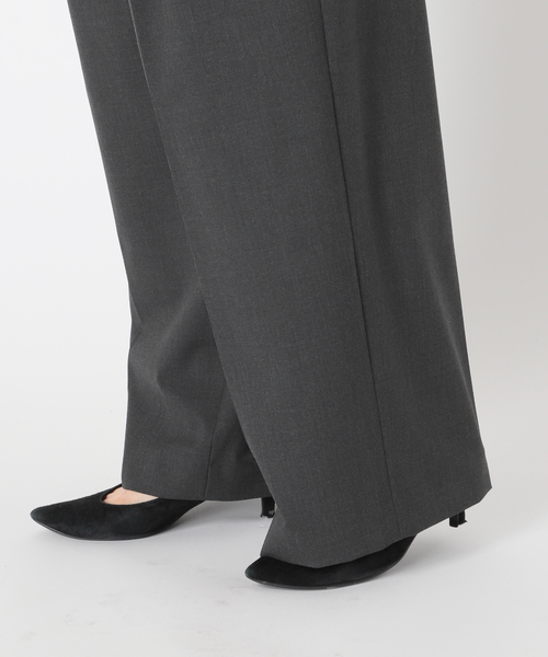 journal standard L'essage(ジャーナルスタンダードレサージュ)の「CERAMICA タックパンツ◆(その他パンツ・レディース・チャコールグレー/ベージュ・36/38)」の22枚目の写真