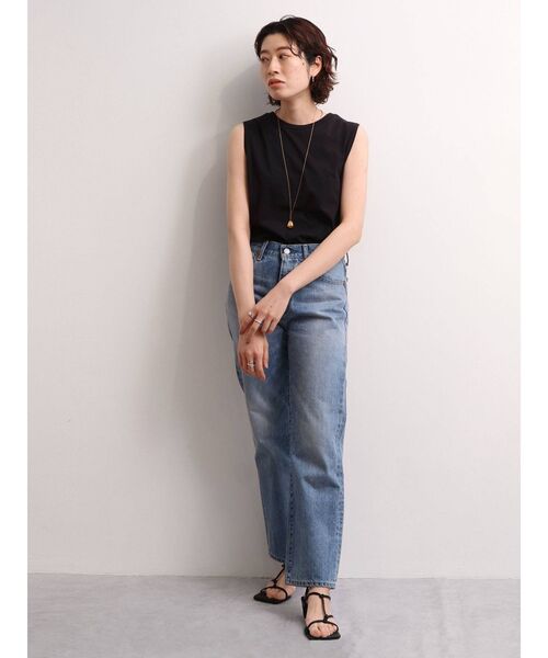 Ungrid（アングリッド）の「BASIC ボックスタンクトップ（タンクトップ・レディース・オフホワイト/ブラック・SMALL/MEDIUM）」の21枚目の写真