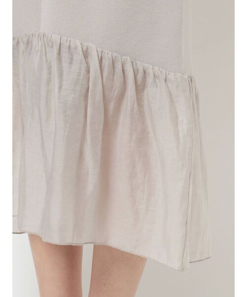 MERCURYDUO（マーキュリーデュオ）の「異素材スリーブボウタイニットワンピース（ワンピース・レディース・ベージュ/ピンク/ネイビー・SMALL/MEDIUM）」の20枚目の写真