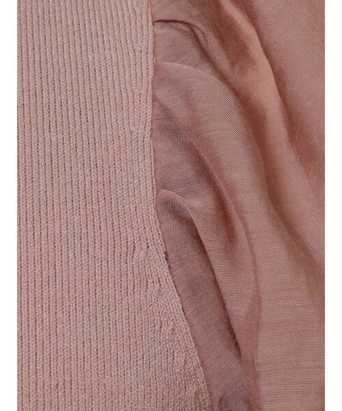 MERCURYDUO（マーキュリーデュオ）の「異素材スリーブボウタイニットワンピース（ワンピース・レディース・ベージュ/ピンク/ネイビー・SMALL/MEDIUM）」の22枚目の写真