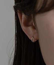SMELLY | silver925オープンミニフープピアス(ピアス（両耳用）)