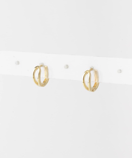 SMELLY（スメリー）の「silver925オープンミニフープピアス（ピアス（両耳用）・レディース・シルバー/ゴールド・-）」の16枚目の写真