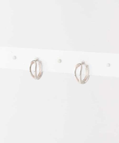 SMELLY（スメリー）の「silver925オープンミニフープピアス（ピアス（両耳用）・レディース・シルバー/ゴールド・-）」の17枚目の写真