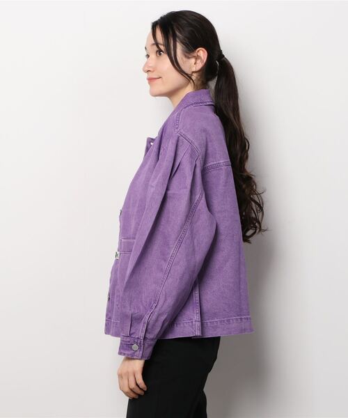 Levi's(リーバイス)の「LEVI'S(R) FRESH モダンコットンジャケット(ブルゾン・レディース・レッド・S/M/XS)」の3枚目の写真