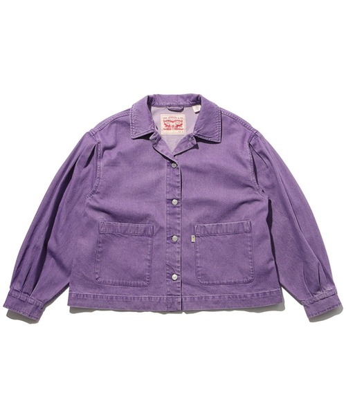 Levi's(リーバイス)の「LEVI'S(R) FRESH モダンコットンジャケット(ブルゾン・レディース・レッド・S/M/XS)」の10枚目の写真