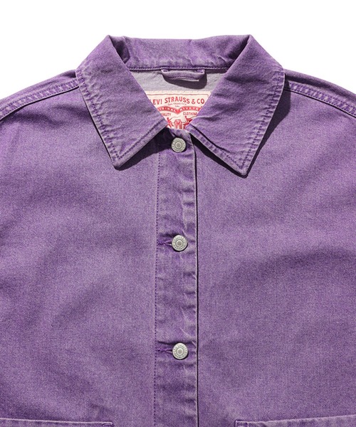 Levi's(リーバイス)の「LEVI'S(R) FRESH モダンコットンジャケット(ブルゾン・レディース・レッド・S/M/XS)」の12枚目の写真
