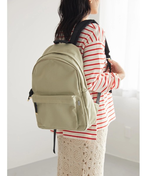 AMERICAN HOLIC（アメリカンホリック）の「２層タウンディパック（バックパック/リュック・レディース・ブラック/ベージュ/ブルー・FREE）」の10枚目の写真