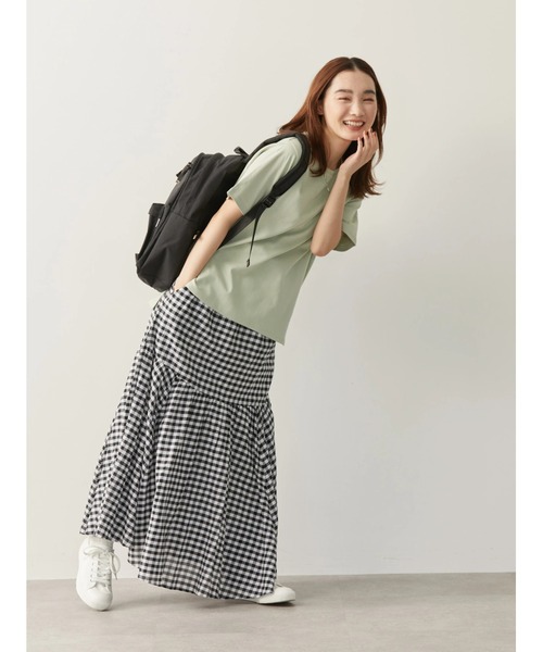 AMERICAN HOLIC（アメリカンホリック）の「２層タウンディパック（バックパック/リュック・レディース・ブラック/ベージュ/ブルー・FREE）」の6枚目の写真