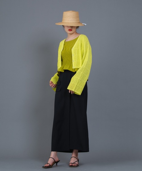 Solace（ソレイス）の「ベンツスリットタイトスカート（スカート・レディース・ブラック/ブルー・MEDIUM/LARGE）」の11枚目の写真