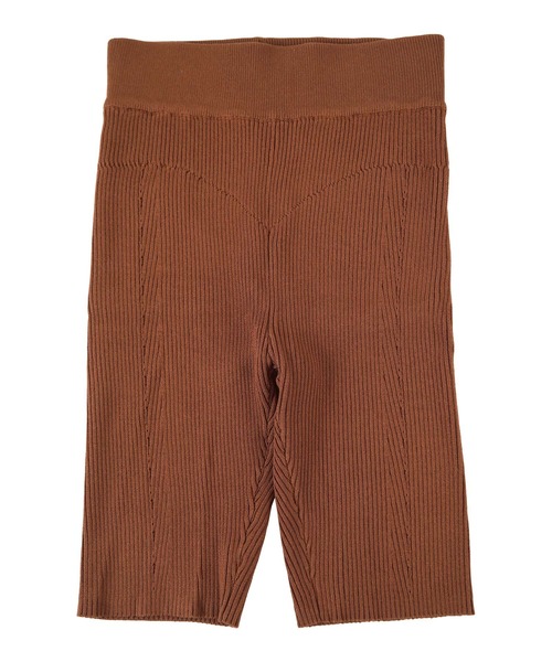 miette（ミエット）の「ﾊｰﾌﾘﾌﾞﾚｷﾞﾝｽﾊﾟﾝﾂ（その他パンツ・レディース・ブラウン/アイボリー・S/M）」の17枚目の写真