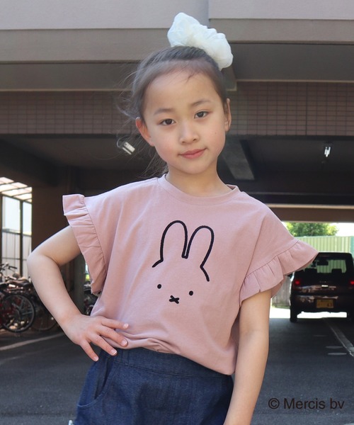 JAM & LINK(ジャムアンドリンク)の「miffy / ミッフィー 半袖Tシャツ(Tシャツ/カットソー・キッズ・A/C/B/E/F/D・90cm/110cm/120cm/100cm/80cm/130cm)」の3枚目の写真