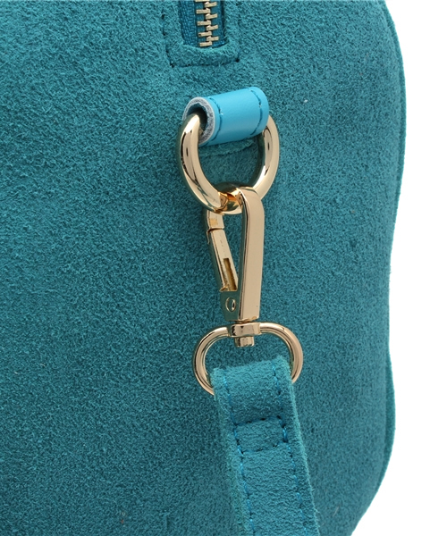 mystic（ミスティック）の「スウェードボストン（ボストンバッグ・レディース・キャメル/ブラック/ライトグレー/エメラルド・ﾌﾘ-）」の15枚目の写真