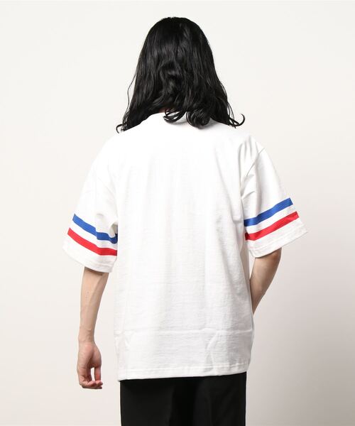 Grand PARK（グランドパーク）の「別注BARBARIANラインTシャツ（Tシャツ/カットソー・メンズ・グレー/ブルー/グリーン・MEDIUM/LARGE）」の5枚目の写真