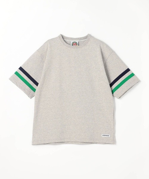Grand PARK（グランドパーク）の「別注BARBARIANラインTシャツ（Tシャツ/カットソー・メンズ・グレー/ブルー/グリーン・MEDIUM/LARGE）」の2枚目の写真