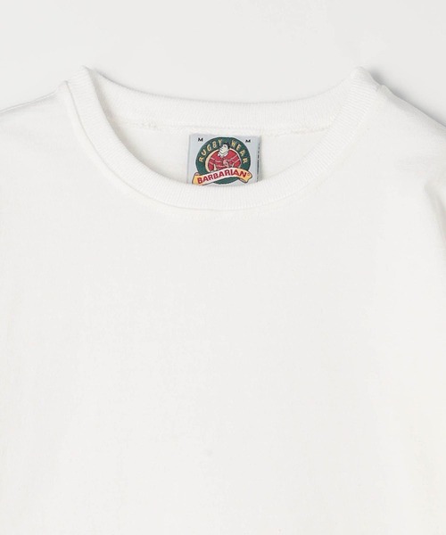 Grand PARK（グランドパーク）の「別注BARBARIANラインTシャツ（Tシャツ/カットソー・メンズ・グレー/ブルー/グリーン・MEDIUM/LARGE）」の7枚目の写真