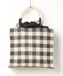 KOBE LETTUCE | チェックボックストートバッグ[B1464](トートバッグ)