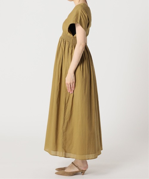 週末価格！MARIHA　夏の光のドレス　カーキ　３４サイズ MARIHA 夏の光のドレス カーキ 34サイズ