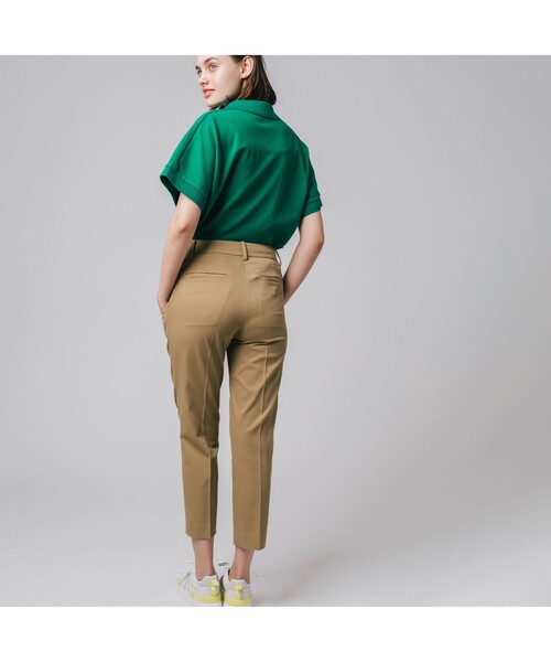 LACOSTE（ラコステ）の「撥水テーパードクロップドチノパンツ（チノパンツ・レディース・ベージュ/ネイビー・36/34/40/38）」の15枚目の写真