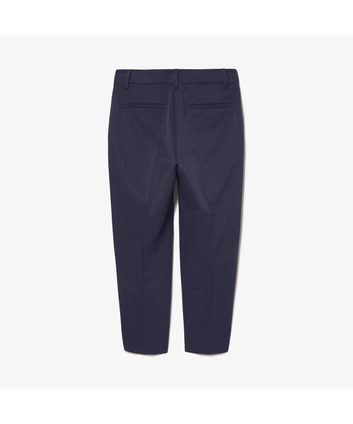 LACOSTE（ラコステ）の「撥水テーパードクロップドチノパンツ（チノパンツ・レディース・ベージュ/ネイビー・36/34/40/38）」の17枚目の写真