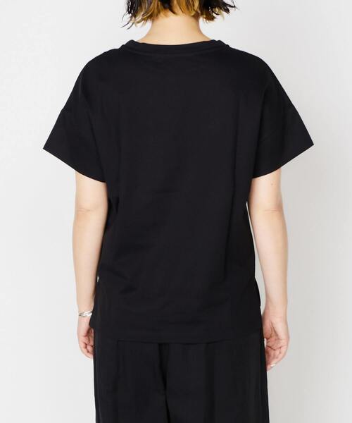 nota(ノータ)の「ロゴTシャツ(Tシャツ/カットソー・レディース・ブラック/ブルー/オフホワイト・FREE)」の5枚目の写真