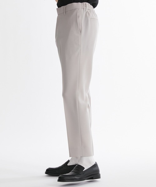 UNITED TOKYO（ユナイテッドトウキョウ）の「relaction ライトアンクルスラックス（スラックス・メンズ・ブラック/ダークグレー/ライトベージュ・1/2/3）」の14枚目の写真