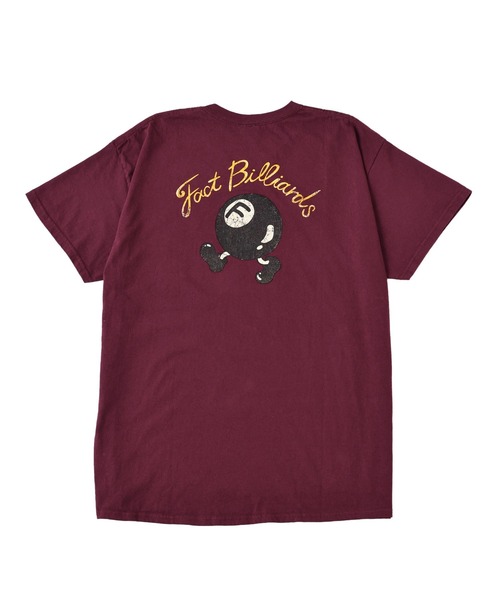 WHO'S WHO gallery（フーズフーギャラリー）の「COOPER FACTビリヤードTEE（Tシャツ/カットソー・メンズ・ホワイト/ワイン/ブラック/ブラウン・FREE）」の4枚目の写真