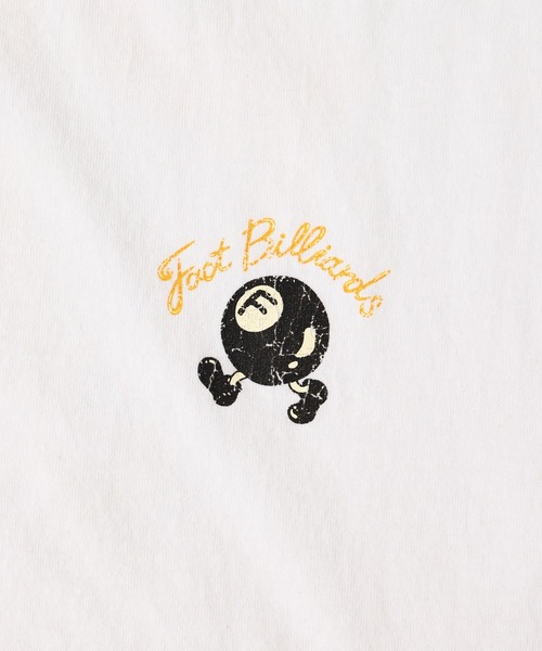 WHO'S WHO gallery（フーズフーギャラリー）の「COOPER FACTビリヤードTEE（Tシャツ/カットソー・メンズ・ホワイト/ワイン/ブラック/ブラウン・FREE）」の7枚目の写真