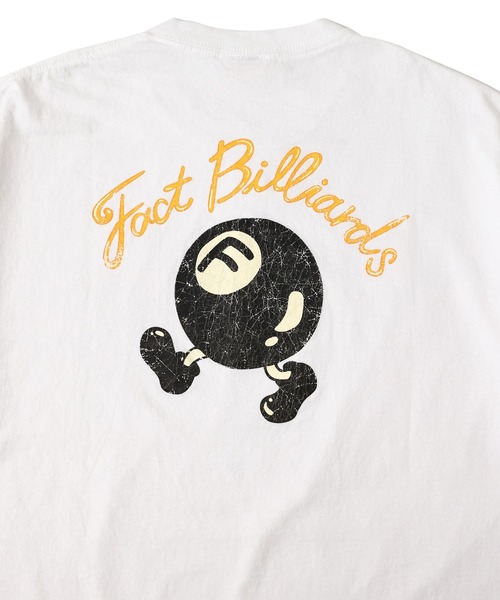 WHO'S WHO gallery（フーズフーギャラリー）の「COOPER FACTビリヤードTEE（Tシャツ/カットソー・メンズ・ホワイト/ワイン/ブラック/ブラウン・FREE）」の8枚目の写真