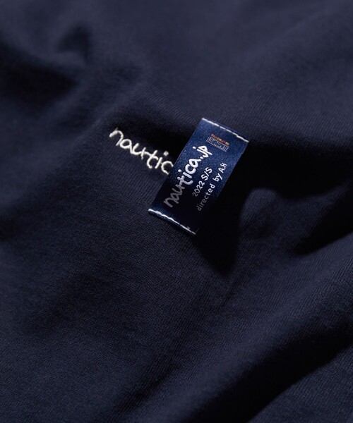 NAUTICA(ノーティカ)の「NAUTICA/ノーティカ Baseball Shirt “TOO HEAVY”(カーディガン/ボレロ・メンズ・ホワイト/ネイビー・MEDIUM/LARGE/X-LARGE/XX-LARGE)」の3枚目の写真