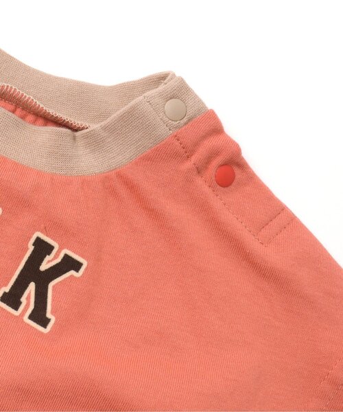 BREEZE(ブリーズ)の「Tシャツ&サロペットセット(ロンパース・キッズ・オレンジ/ブルー・70/80)」の8枚目の写真