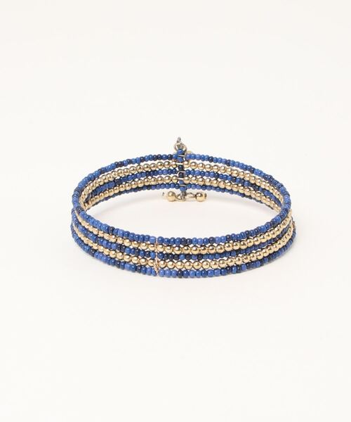 チャイハネ(チャイハネ)の「【チャイハネ】ミティバングル(バングル/リストバンド・レディース・ホワイト/ピンク/イエロー/ブルー・FREE)」の3枚目の写真