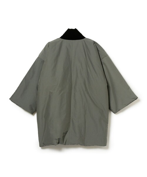 BEAMS JAPAN（ビームス　ジャパン）の「THIS IS MADE IN JAPAN × BEAMS JAPAN / 別注 どてら ダウンジャケット Vol.6（ダウンジャケット/コート・レディース・チャコールグレー/ネイビー・4/3/2）」の9枚目の写真