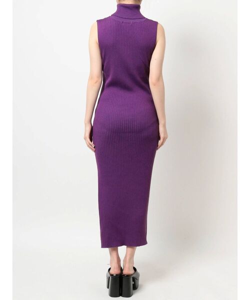 EVRIS（エヴリス）の「タートルネックリブノースリワンピース（ワンピース・レディース・ブラック/パープル/グリーン・FREE）」の20枚目の写真