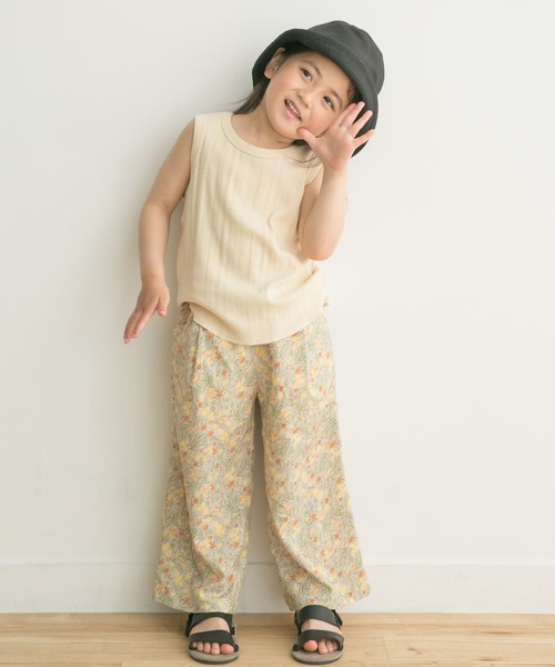URBAN RESEARCH DOORS（アーバンリサーチドアーズ）の「ノースリーブランダムリブカットソー(KIDS)（Tシャツ/カットソー・キッズ・アイボリー/スミクロ・120/105/135）」の17枚目の写真