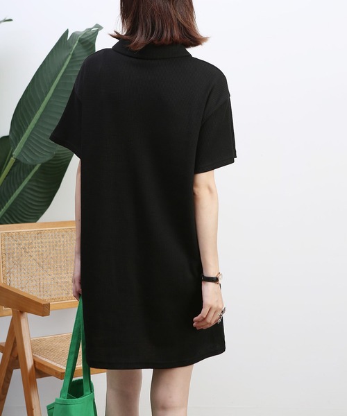 MAISON DE THERESE（メゾン ド テレーズ）の「シャツワンピース（シャツワンピース・レディース・ブルー/ブラック・M/S）」の7枚目の写真