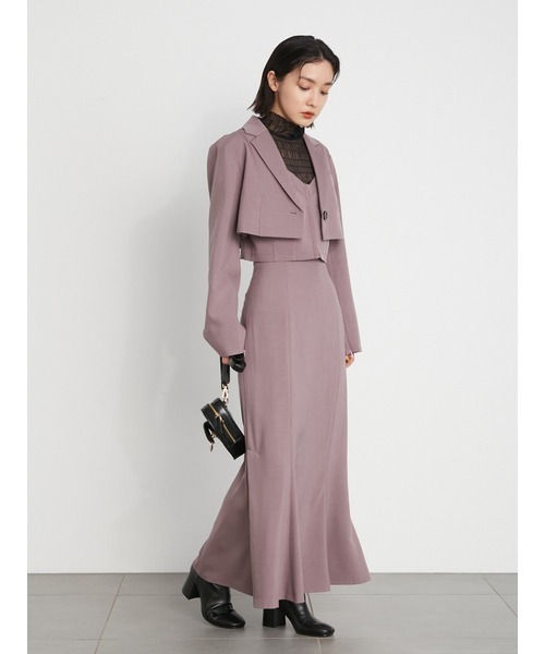 LILY BROWN（リリーブラウン）の「シアーカットチュールトップス（Tシャツ/カットソー・レディース・ピンク/ブラック/オレンジ/ブルー・FREE）」の12枚目の写真