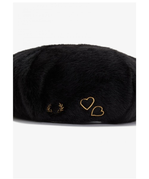 FRED PERRY(フレッドペリー)の「Amy Winehouse Beret(ハンチング/ベレー帽・レディース・ブラック・ONE SIZE)」の6枚目の写真