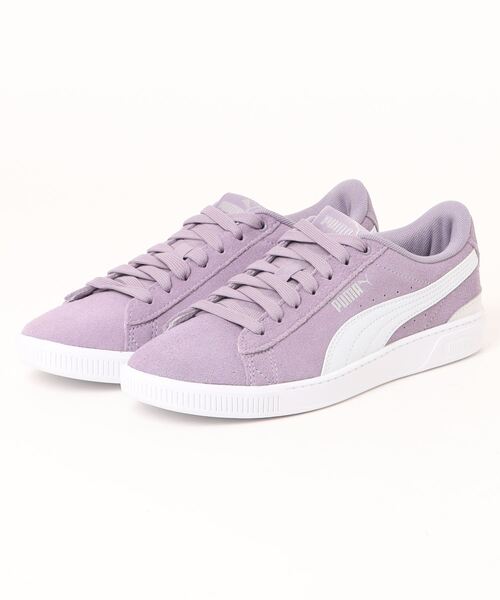 PUMA(プーマ)の「《PUMA》ビッキー V3(スニーカー・レディース・グレー系その他/グレー系その他2/ピンク/ブラック×ホワイト/レッド系その他/ライトグレー/ブラック系その他/ヘザーグレー/ブラック×ブルー/グレー系その他3/シルバー系その他/パープル系その他/プラム・23.0cm/22.5cm/25.0cm/24.5cm/23.5cm/24.0cm/25.5cm/26.0cm/22.0cm)」の10枚目の写真