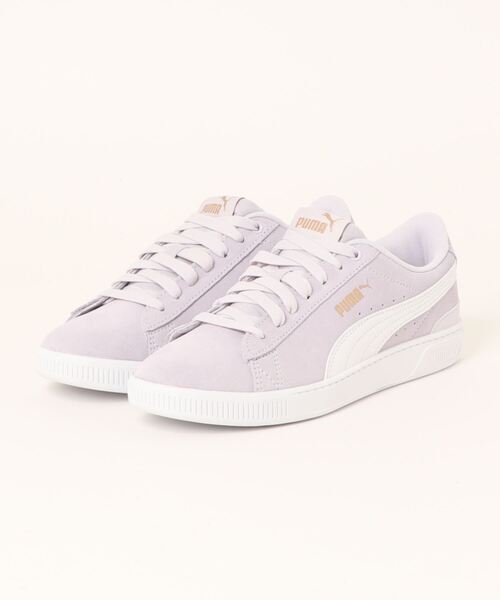 PUMA(プーマ)の「《PUMA》ビッキー V3(スニーカー・レディース・グレー系その他/グレー系その他2/ピンク/ブラック×ホワイト/レッド系その他/ライトグレー/ブラック系その他/ヘザーグレー/ブラック×ブルー/グレー系その他3/シルバー系その他/パープル系その他/プラム・23.0cm/22.5cm/25.0cm/24.5cm/23.5cm/24.0cm/25.5cm/26.0cm/22.0cm)」の4枚目の写真