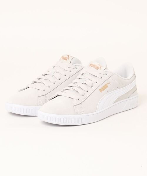 PUMA(プーマ)の「《PUMA》ビッキー V3(スニーカー・レディース・グレー系その他/グレー系その他2/ピンク/ブラック×ホワイト/レッド系その他/ライトグレー/ブラック系その他/ヘザーグレー/ブラック×ブルー/グレー系その他3/シルバー系その他/パープル系その他/プラム・23.0cm/22.5cm/25.0cm/24.5cm/23.5cm/24.0cm/25.5cm/26.0cm/22.0cm)」の5枚目の写真