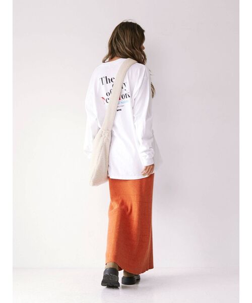 Ungrid(アングリッド)の「ボアショルダーバッグ(ショルダーバッグ・レディース・チャコールグレー/アイボリー・FREE)」の11枚目の写真