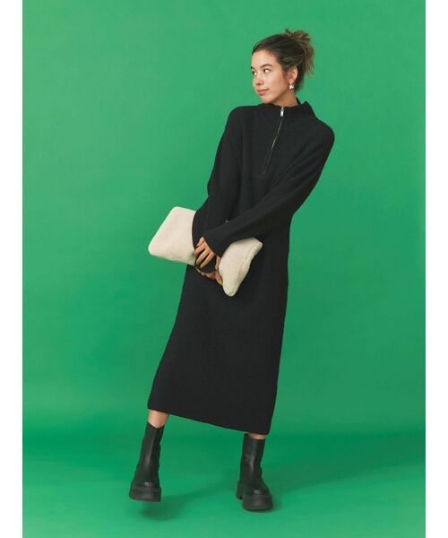 Ungrid(アングリッド)の「ボアショルダーバッグ(ショルダーバッグ・レディース・チャコールグレー/アイボリー・FREE)」の12枚目の写真