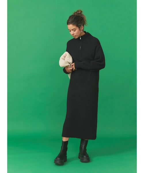 Ungrid(アングリッド)の「ボアショルダーバッグ(ショルダーバッグ・レディース・チャコールグレー/アイボリー・FREE)」の13枚目の写真