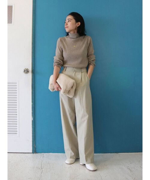 Ungrid(アングリッド)の「ボアショルダーバッグ(ショルダーバッグ・レディース・チャコールグレー/アイボリー・FREE)」の20枚目の写真